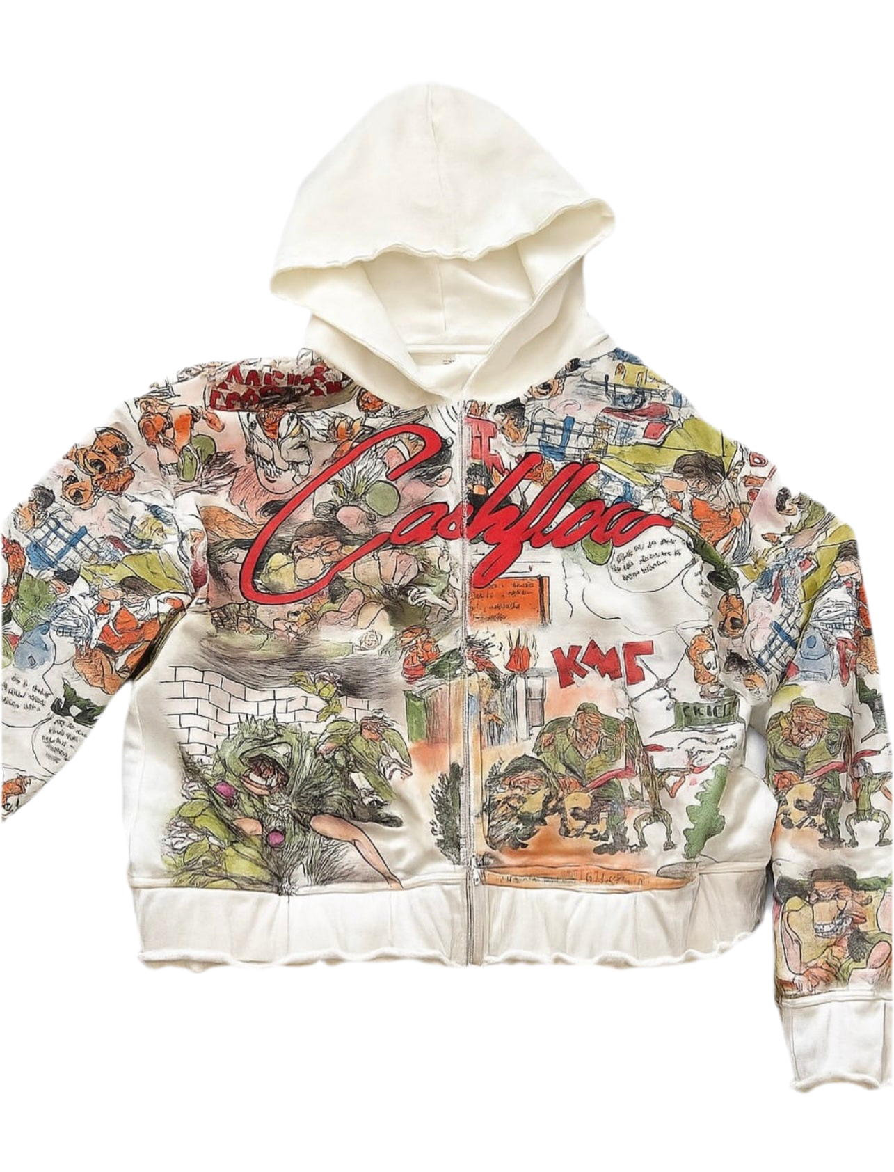 "WAR READY" siege.usa zip up