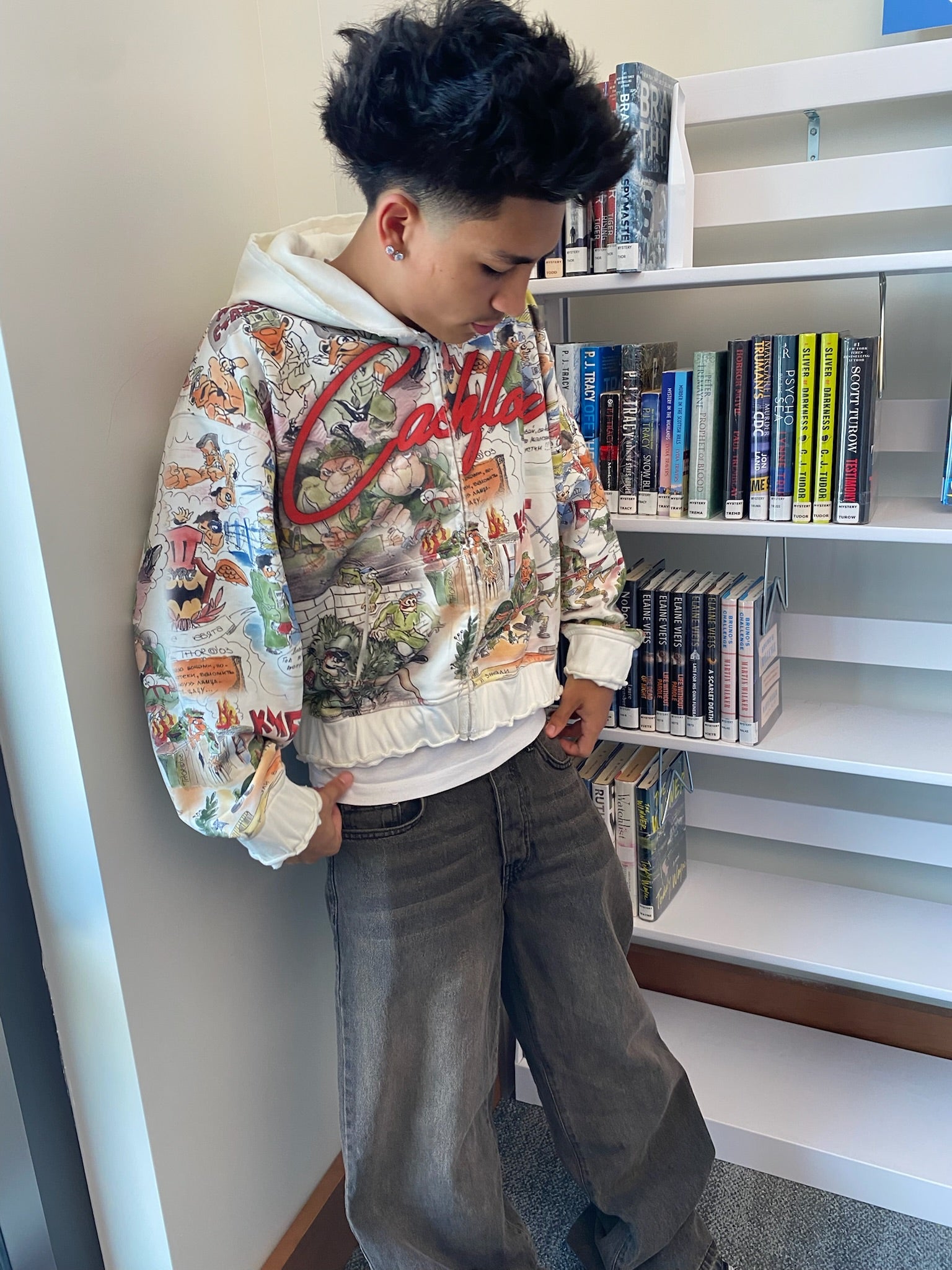 "WAR READY" siege.usa zip up